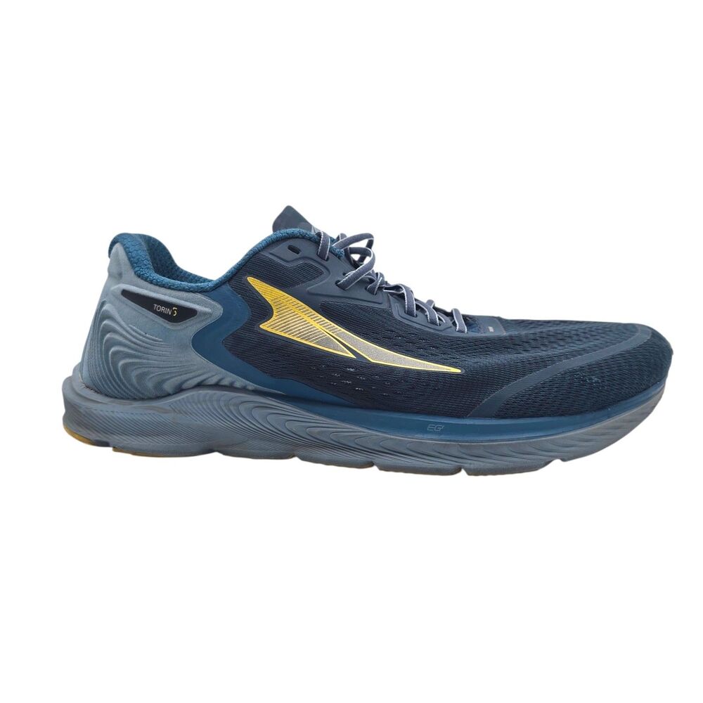 Altra Torin 5 Plush Mens Size US 11 Majolica Blue Running Shoes Lace Up